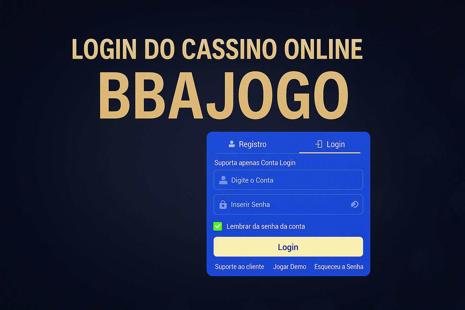 Registro na BBAJOGO Garante Acesso a uma Vasta Seleção de jogo